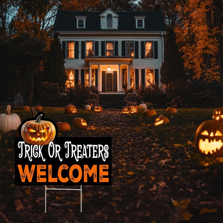Creating safe Halloween display