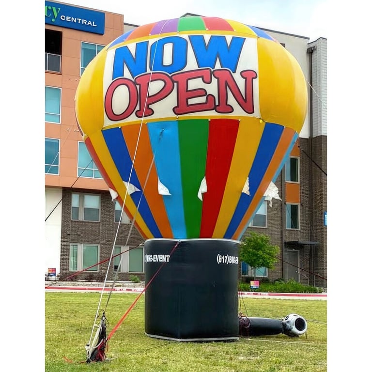 inflatable decoration for business growth