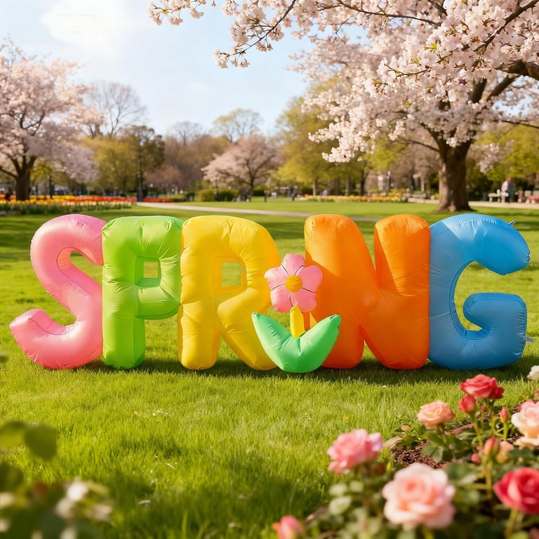 Inflatable Spring decoration
