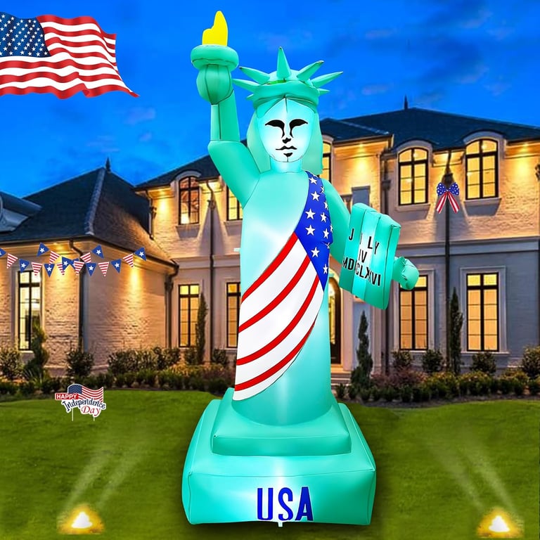 inflatable Statue of Liberty