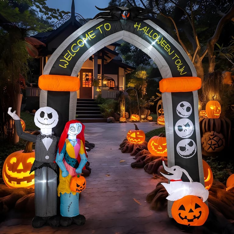 inflatable Halloween arch