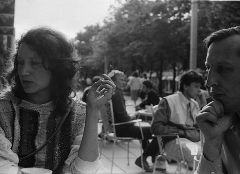 Kavinė Laumė, Kaunas, Laisvės alėja, 1987 metai