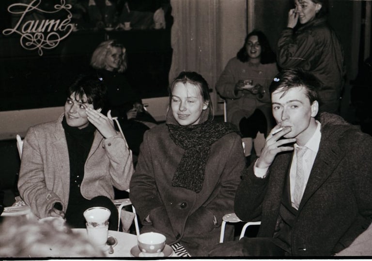 Kavinė Laumė, Kaunas, Laisvės alėja, 1988 metai