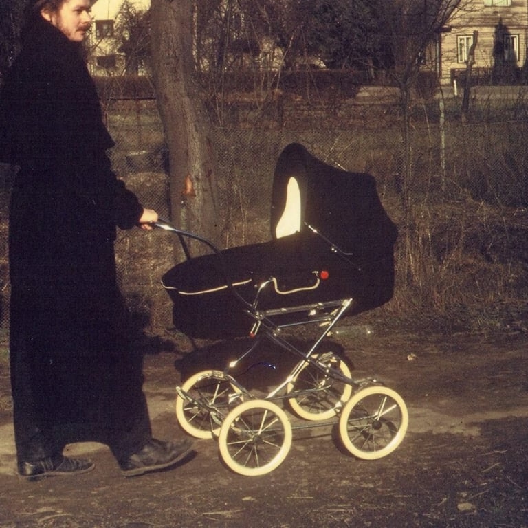 Kęstutis Navakas su sūnumi