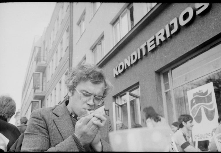 Gintaras Patackas 1984 metai, Kavinė Laumė, Kaunas