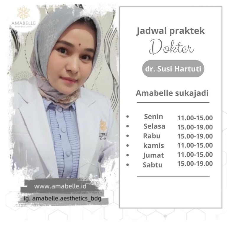 amabelle skincare dr susi schedule