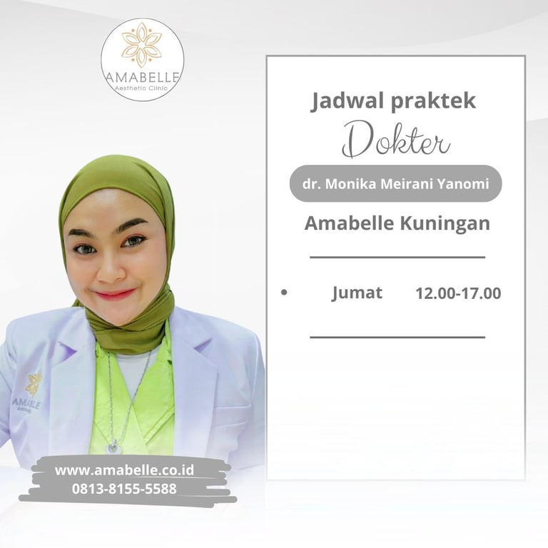 amabelle skincare dr monika schedule