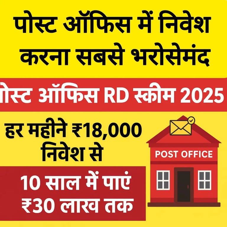 Indian Post Office Investment scheme