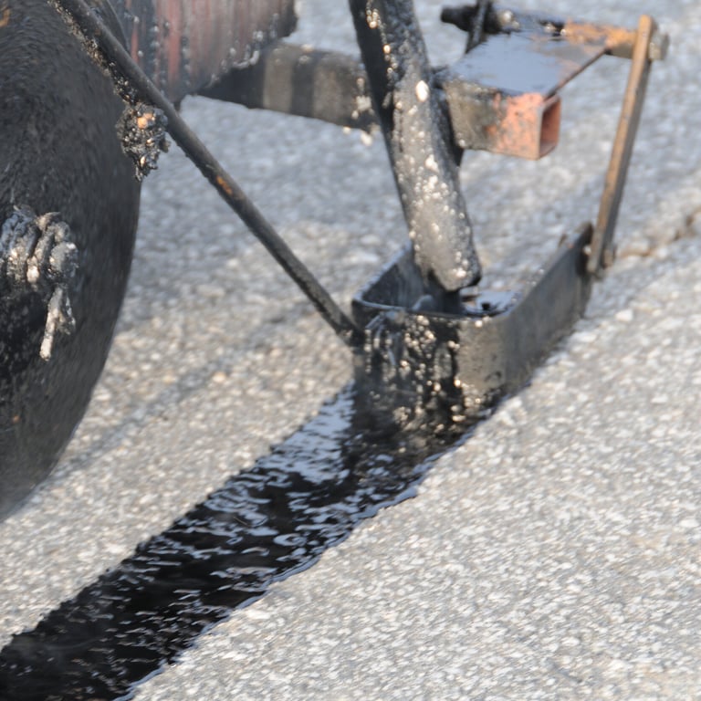 Asphalt Crack Sealing Service in Auburn, Alabama