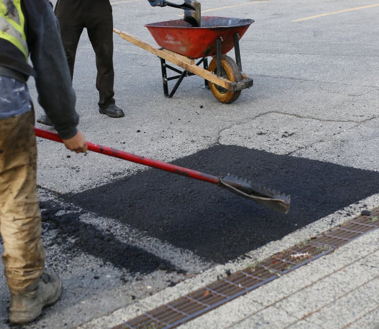 Asphalt Patching Service in Auburn, Alabama