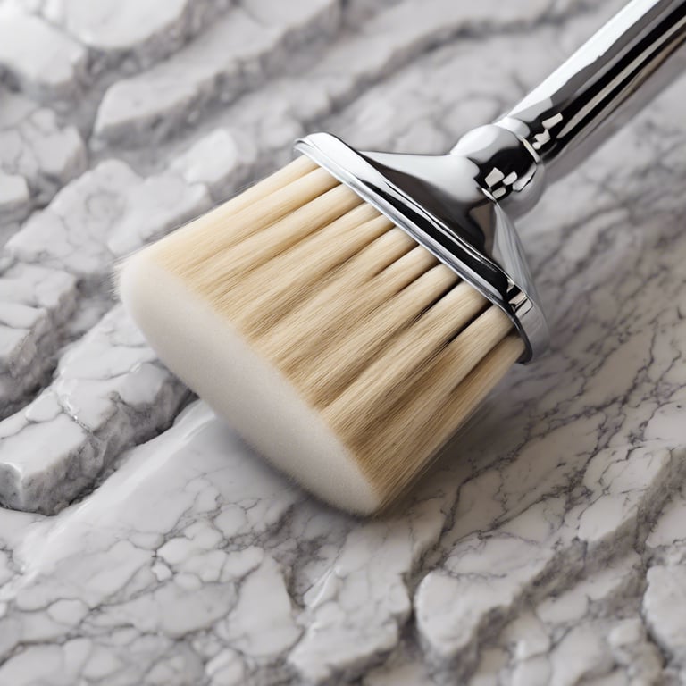 exemple de brosse souple utilisée pour nettoyer