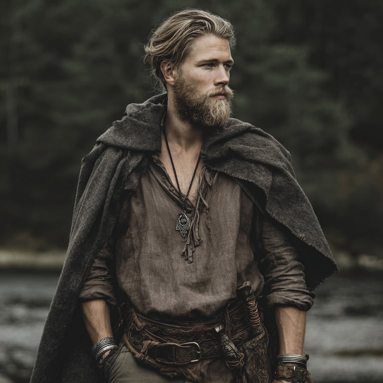 Men's Viking Clothing. Nordic Scandinavian Style