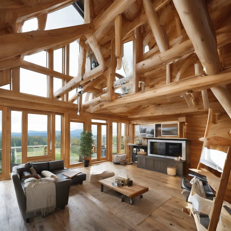 Bright living room with modern inventory