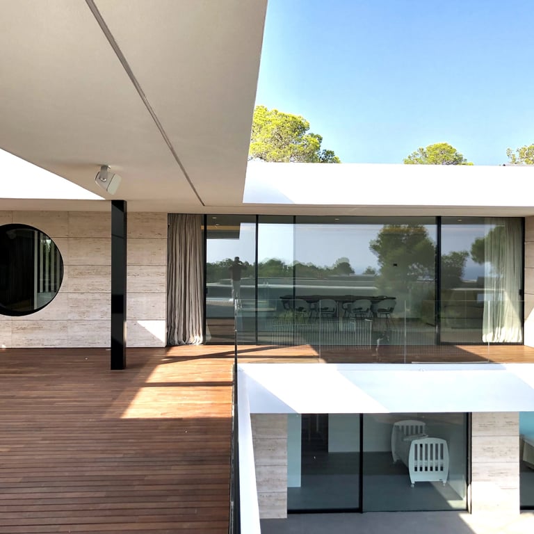 Fachada vivienda Propeis
