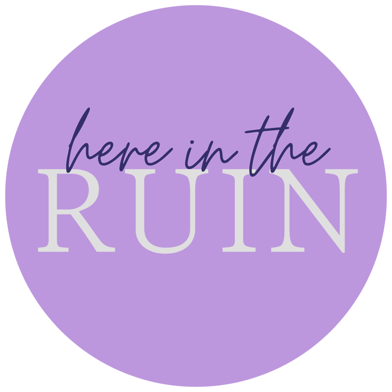 Here in the Ruin Logo