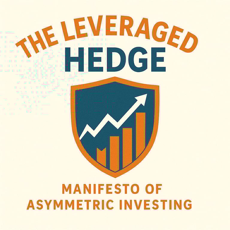 a logo for the leverage hedge. please reduce its size