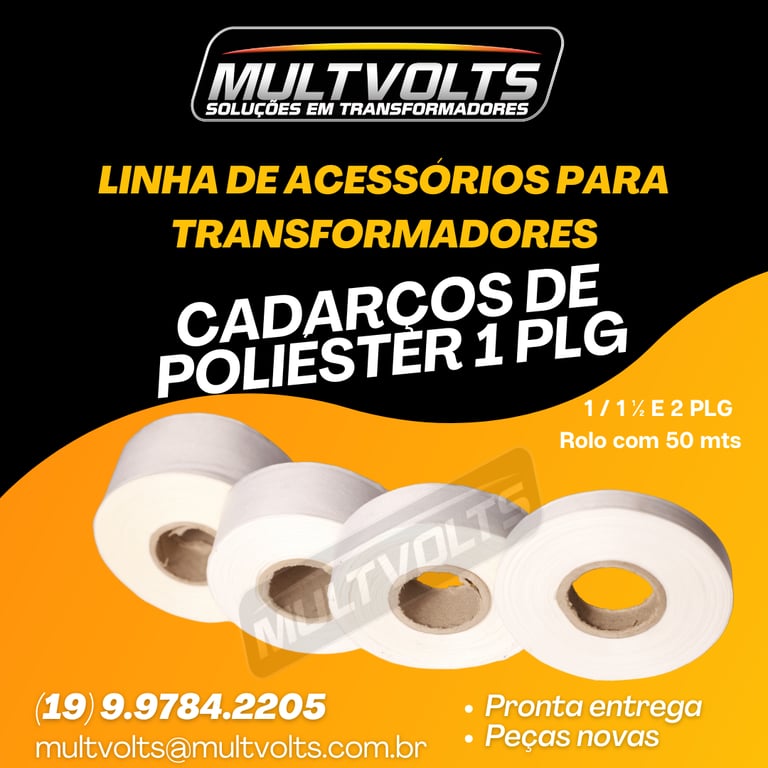 Cadarço Poliester 1 PLG