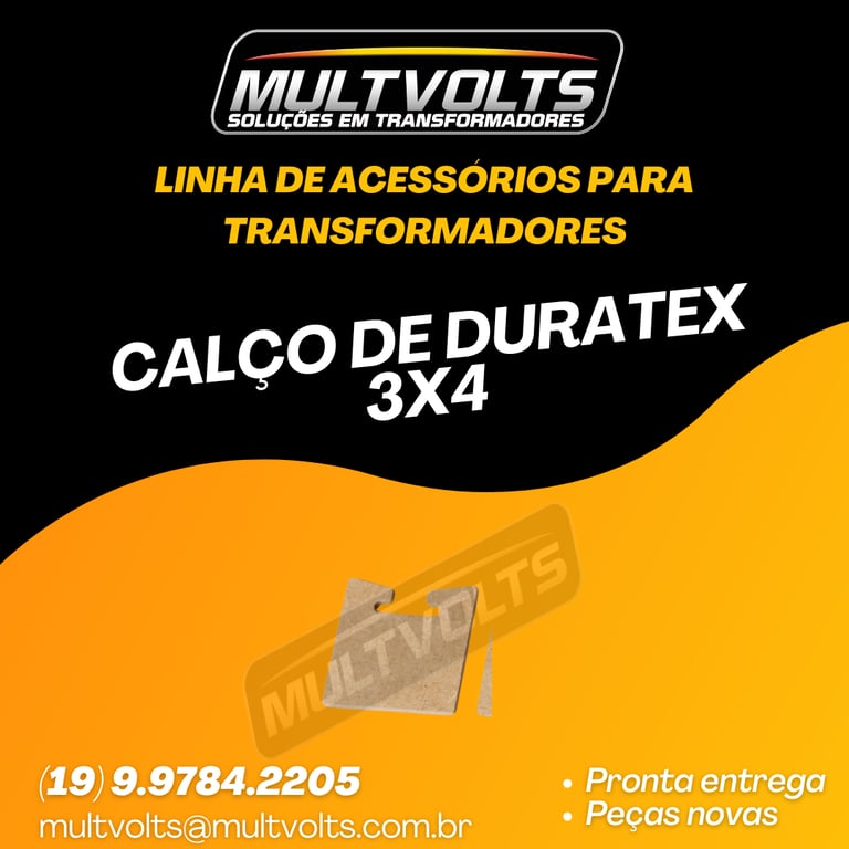 Calço Duratex 3x4