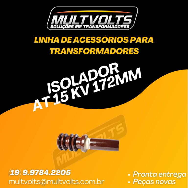 Isolador At 15 KV 172 mm