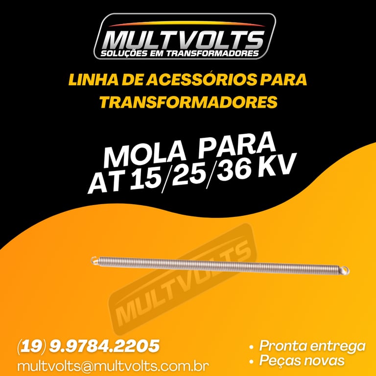 Flange para AT 15/25/36 KV