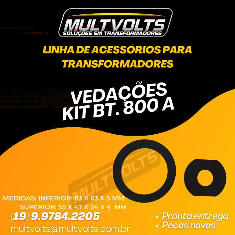 Vedações Kit BT 4000 Amp.