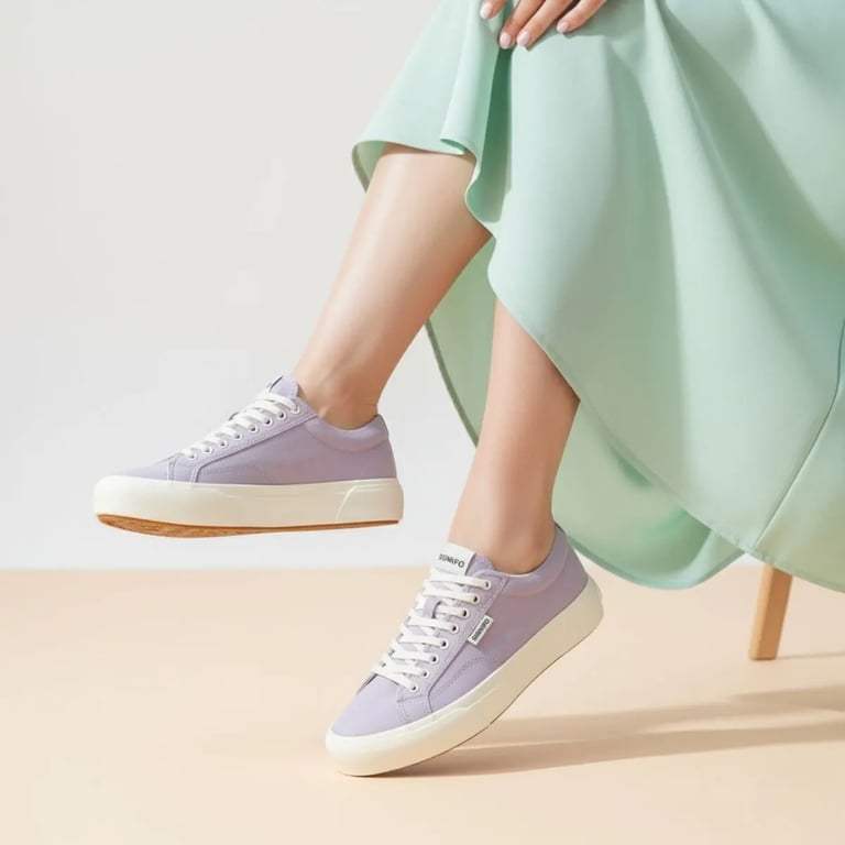 Detail tumit dan sol bawah The Dreamscape Sneaker SIGNIFO.