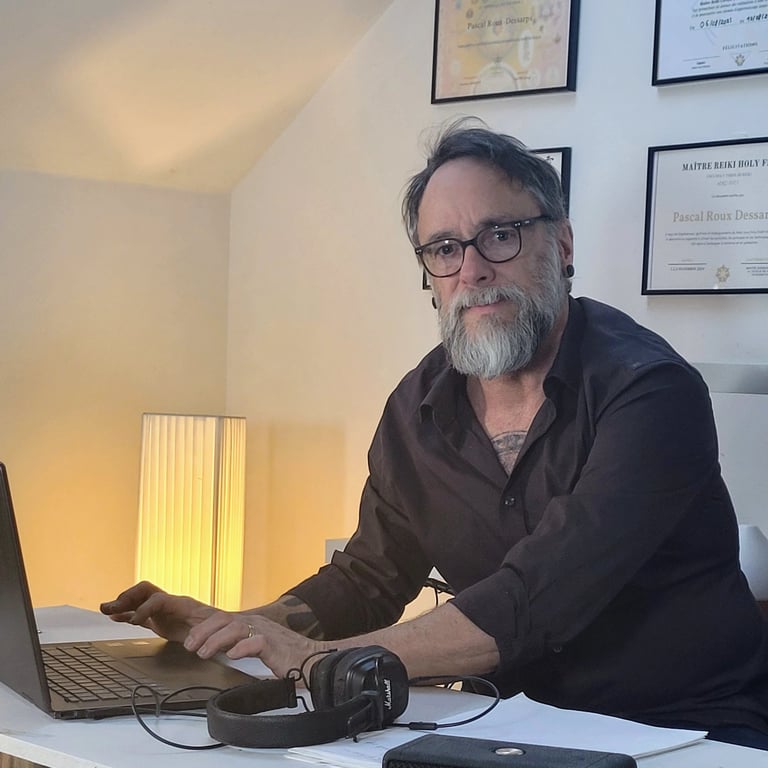 Pascal Roux-Dessarps représentant école reiki intégrative