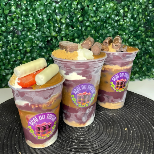 Açaí com leite ninho no bairro Canudos – Novo Hamburgo