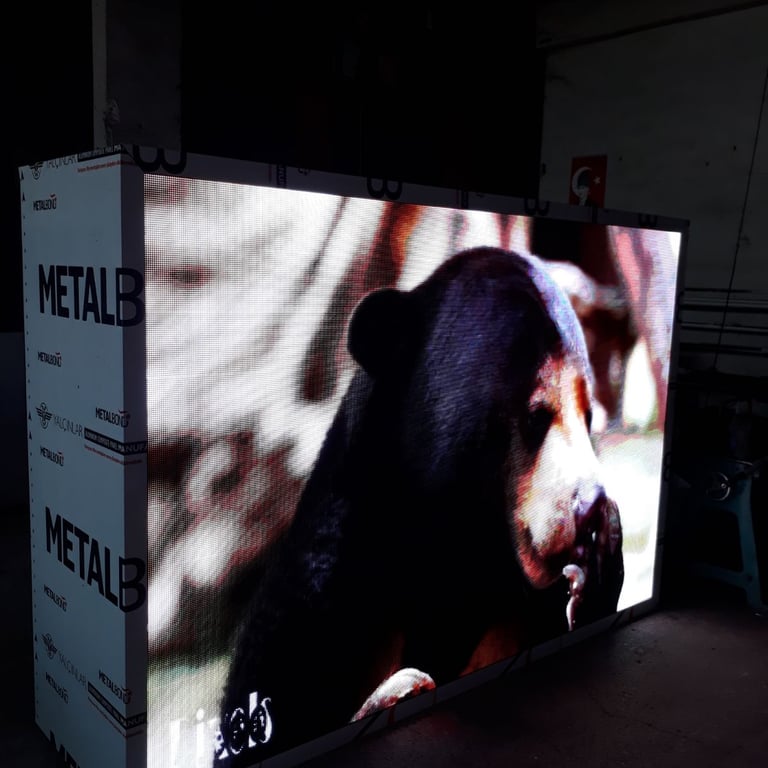 p10 dış mekan led ekran kktc, kktc led ekran, kıbrıs led ekran