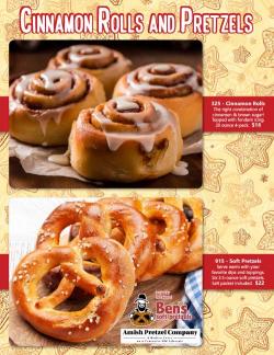 Cinnamon Rolls & Pretzels