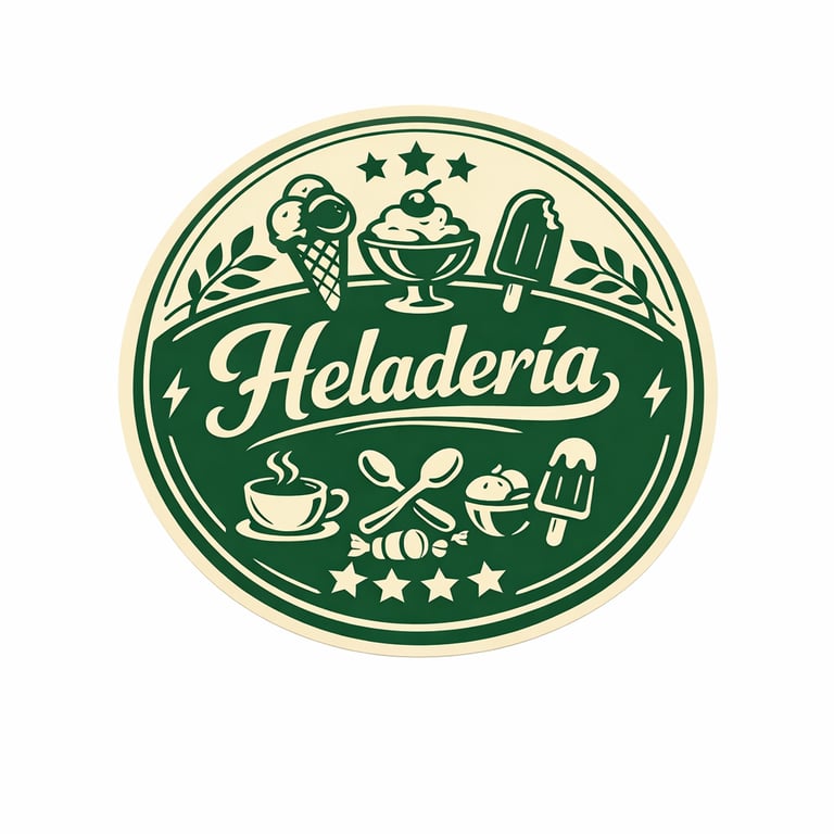 Logo Heladerias en Mayor Julio Dionisio Otano Itapua Paraguay