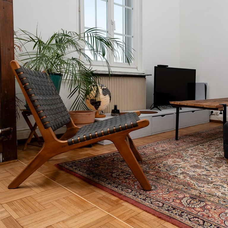 mise en valeur du mobilier dans un appartement ancien