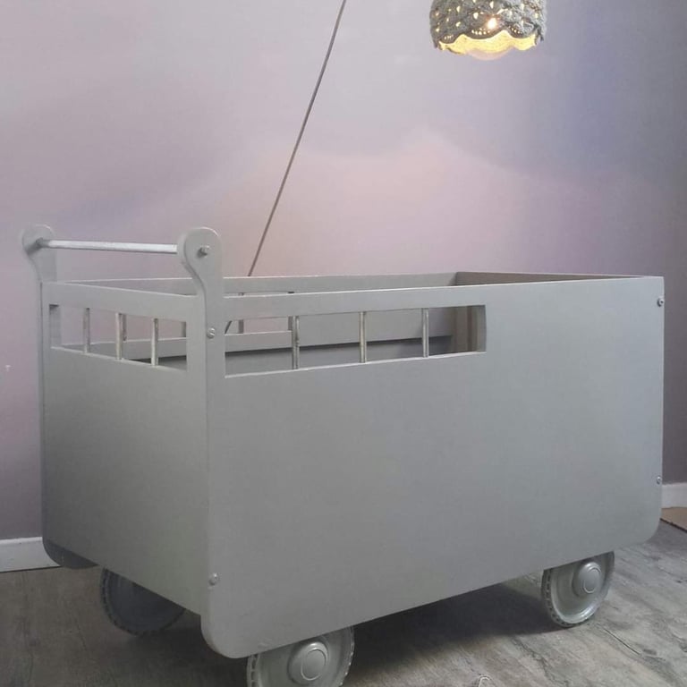 Lit roulotte années 50