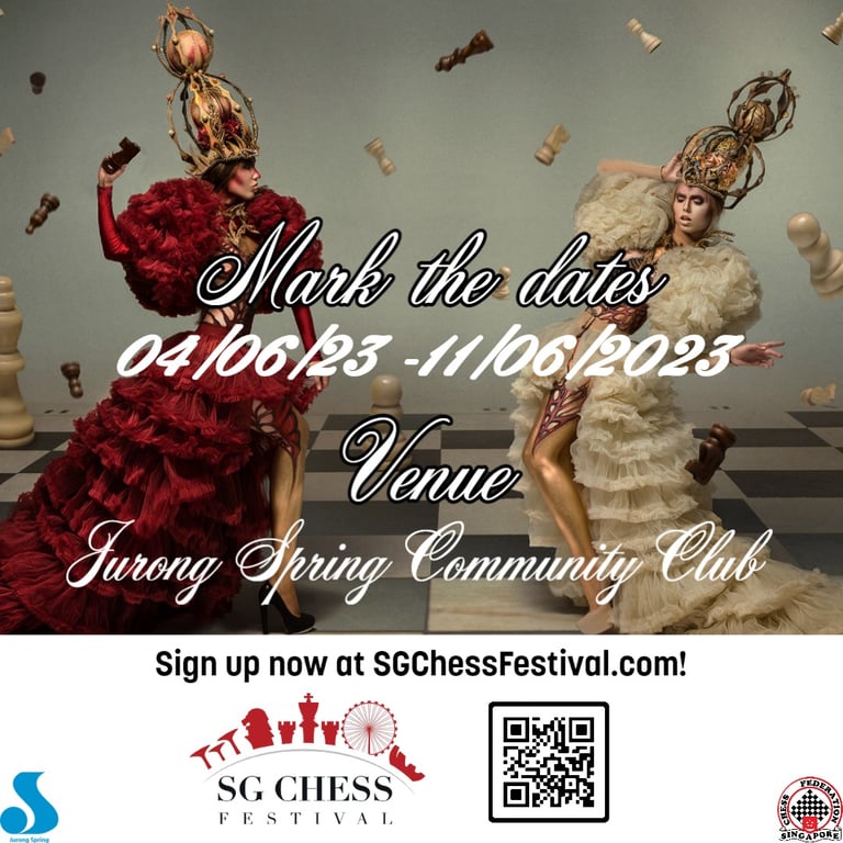 Singapore Chess Festival 2023. Singapore Chess Federation. SG Chess Festival