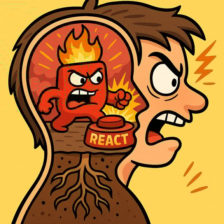 Emotionale Trigger können Wut auslösen, ohne dass wir uns der Trigger bewusst sind.