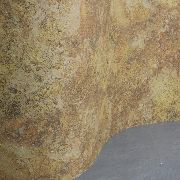 Sinoflexistone sheet mimicking the corten steel effect, providing a durable and artistic touch