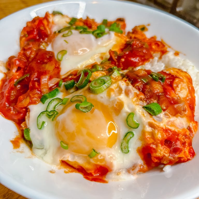 Kimchi shakshuka | © Cookingwiththehamster