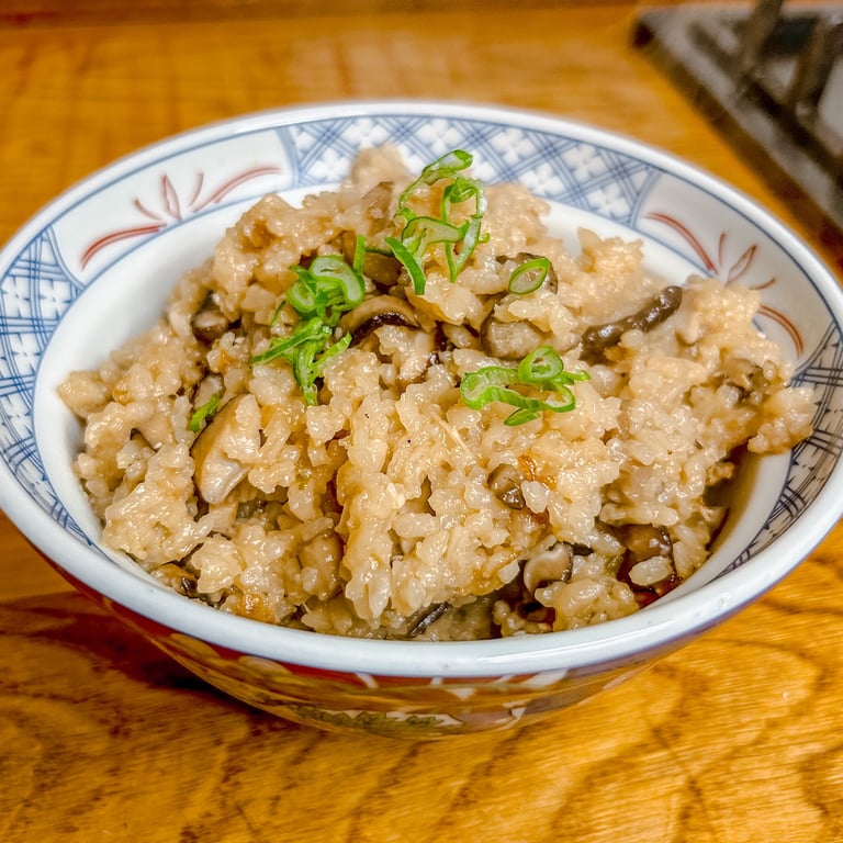 Riso ai funghi shiitake | © Cookingwiththehamster