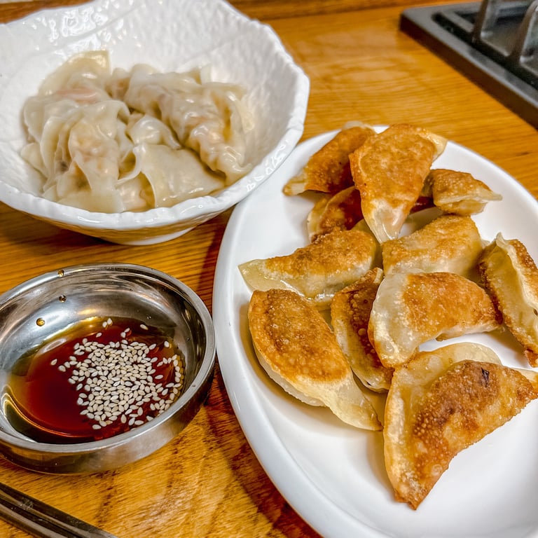 Mandu - ravioli coreani vegani | © Cookingwiththehamster
