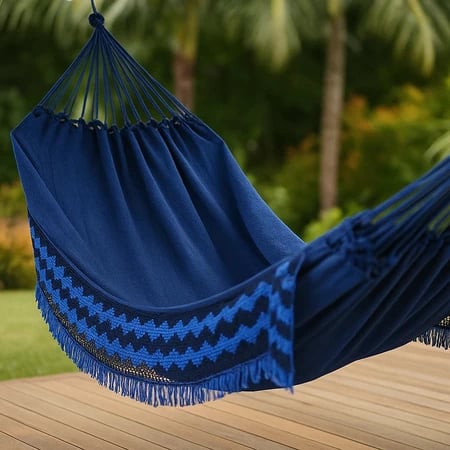 rede de descanso cor azul