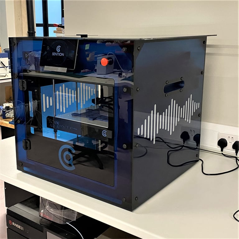 Senturion acoustic battery scanner