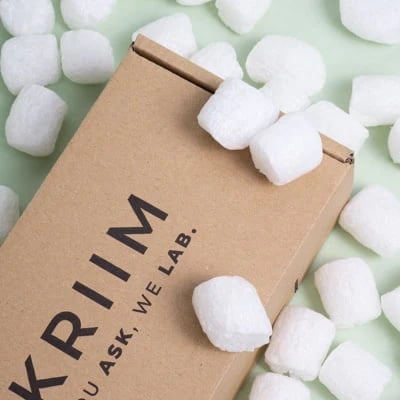 a box of marshmallows sitting on a table