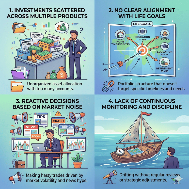 Wealth management mistakes AI generated