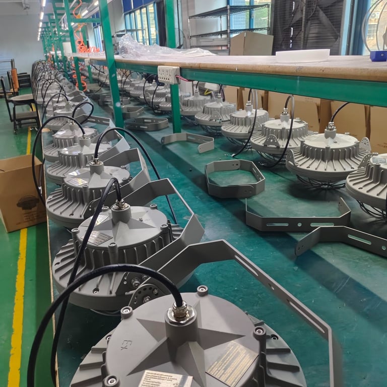 Explosion-Proof LED High Bay Light production line