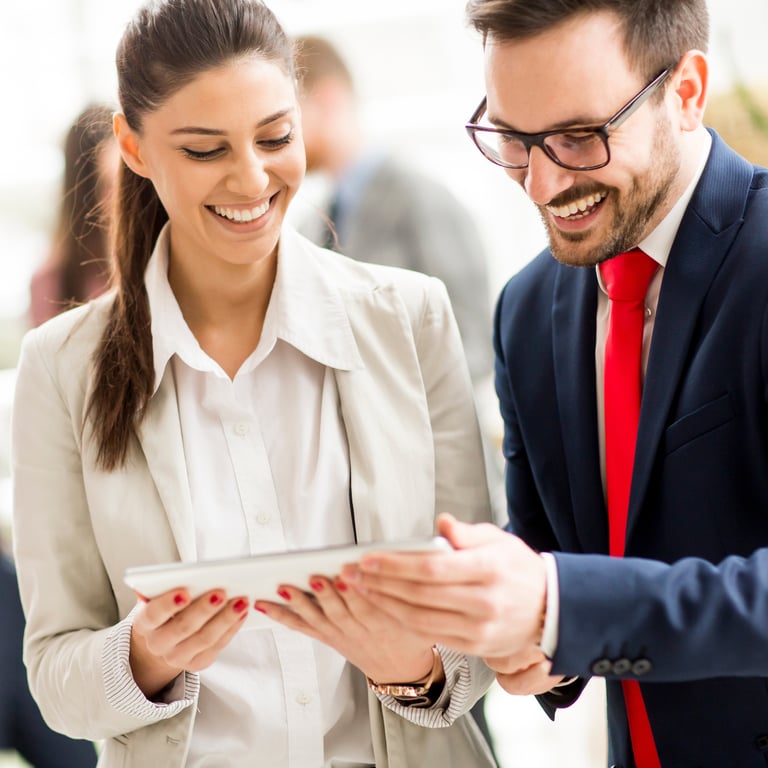 The Leadership Circuit in action: colleagues making decisions to get results.