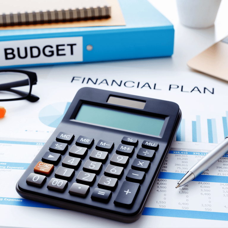 The tools of financial literacy: a budget, financial plan, and calculator.