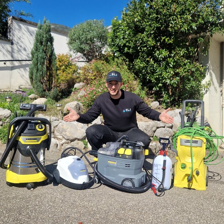Mathieu et son materiel