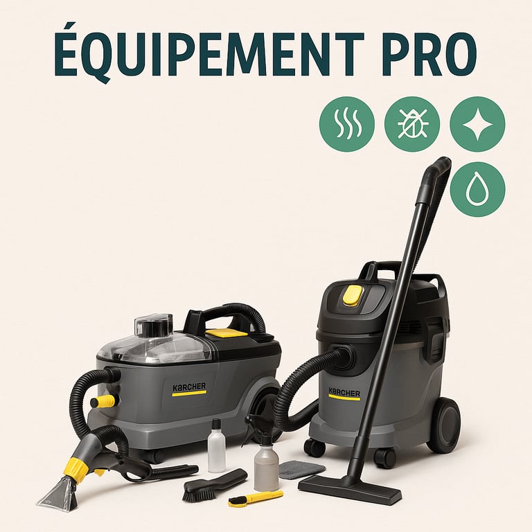 Equipement nettoyage canapé