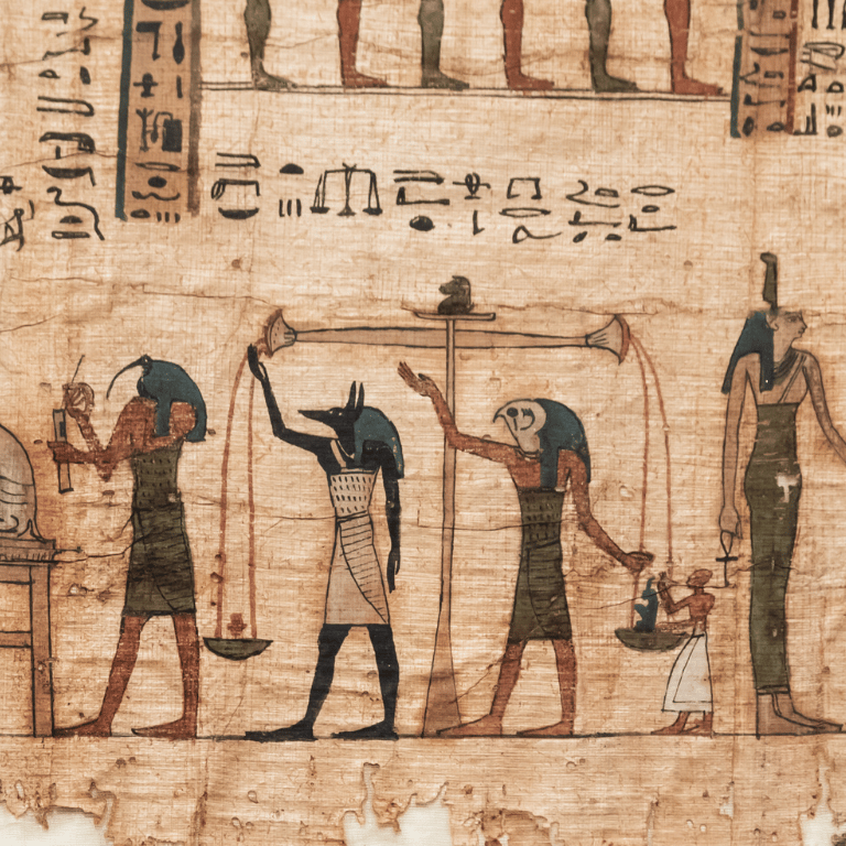 EL JUICIO FINAL EN EGIPTO ANTIGOU