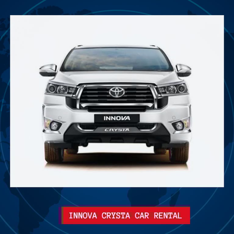 Innova Crysta car rental